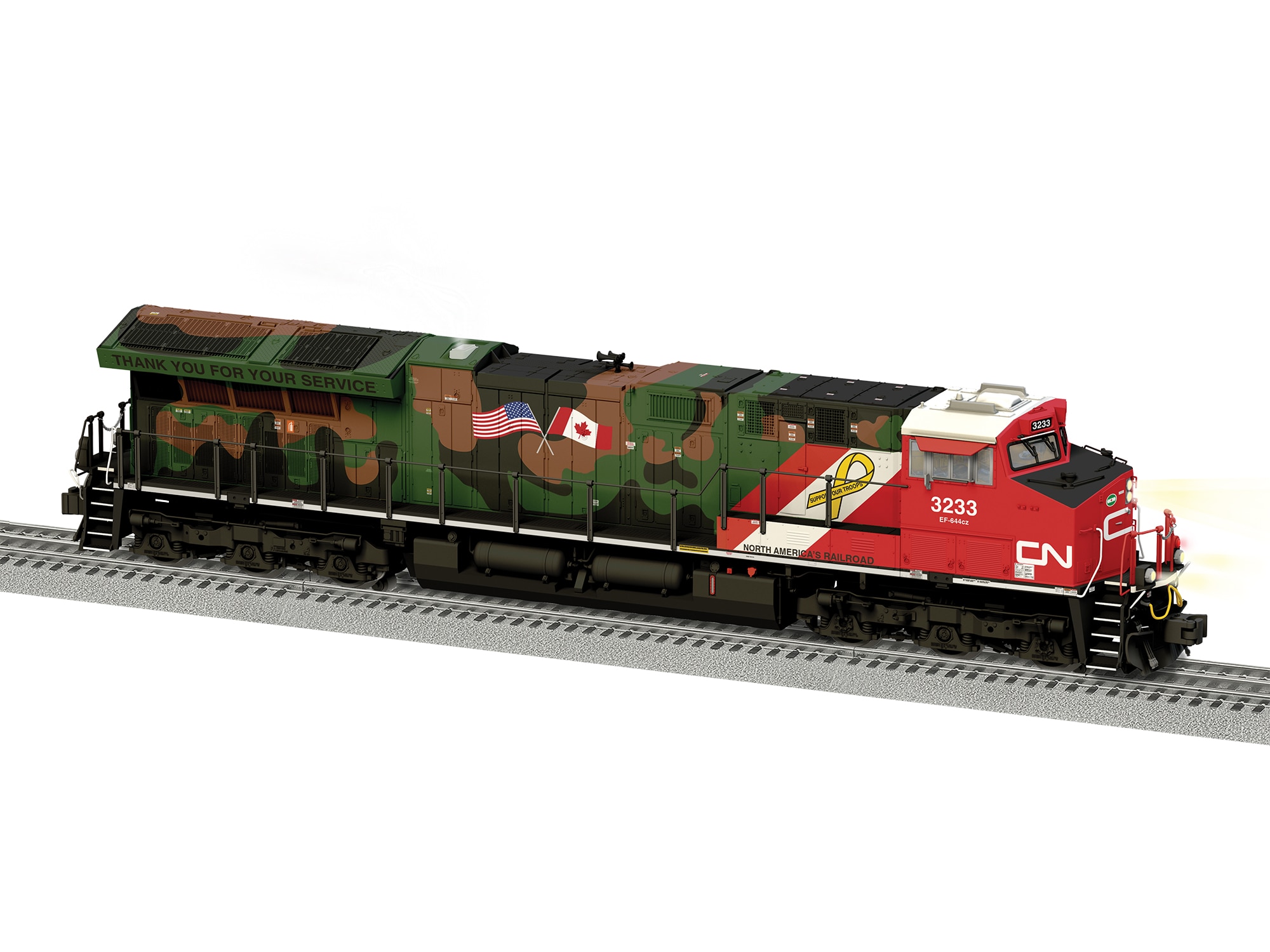 Canadian National LEGACY ET44 #3233